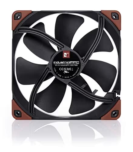 Noctua A14 industrialPPC-3000 140mm Brown / Black PWM 158.5 CFM image