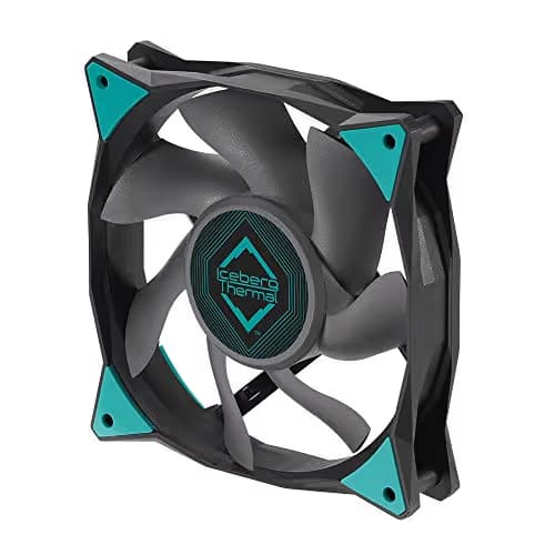 Iceberg Thermal IceGALE 120mm Black / Teal PWM ARGB main image
