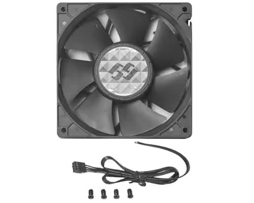 BGears b-Blaster 140mm Black 308 CFM 1-Pack image