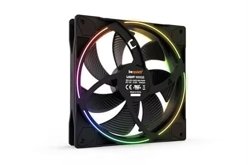 be quiet! Light Wings 140mm Black PWM ARGB image