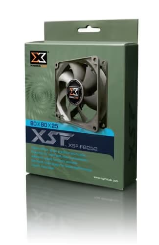 Xigmatek eXTREME SILENT 80mm Black 36 CFM 1-Pack main image