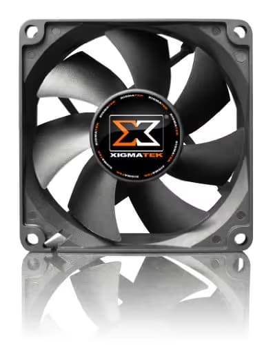 Xigmatek eXTREME SILENT 80mm Black 36 CFM 1-Pack image