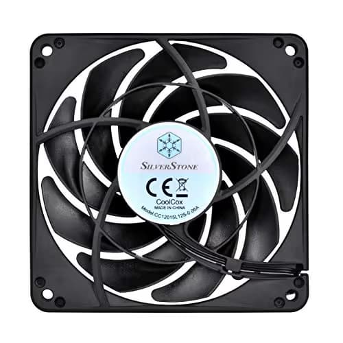 Silverstone FN 120mm Black 25.06 CFM 1-Pack image