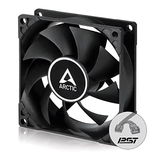 ARCTIC F8 80mm Black PWM PST main image