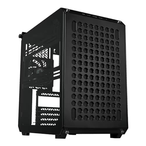 Cooler Master QUBE 500 Flatpack ATX Mid Tower Black Tempered Glass Side Panel main image