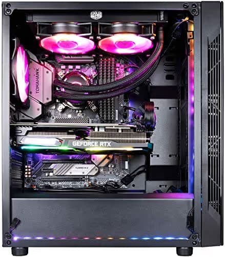 MSI MAG VAMPIRIC 010 ATX Mid Tower Black with Tempered Glass Side Panel and USB 3.2 Gen 1 Type-A, USB 2.0 Type-A image