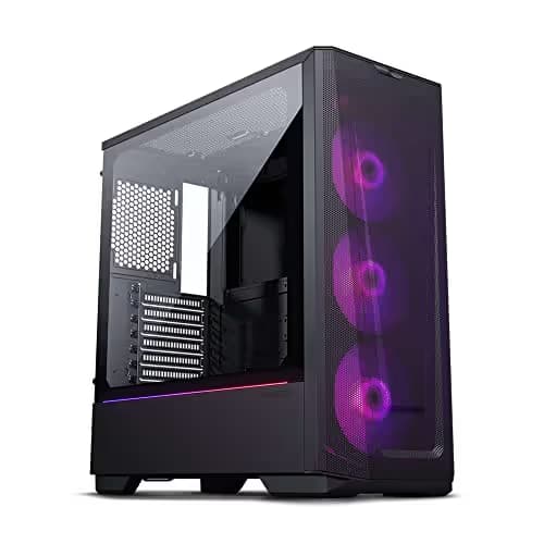 Phanteks Eclipse G360A ATX Mid Tower Black Tempered Glass Side Panel image