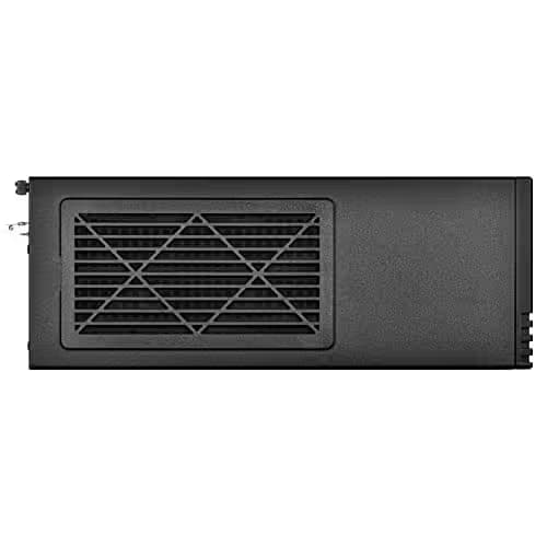 Silverstone MILO 11 Micro ATX Desktop Black / Silver with USB 3.2 Gen 1 Type-A and USB 2.0 Type-A image