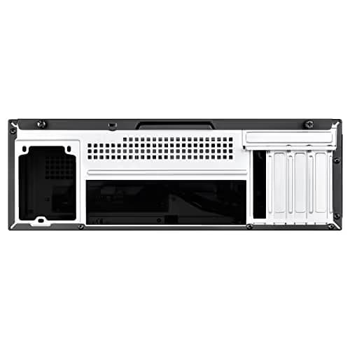 Silverstone MILO 11 Micro ATX Desktop Black / Silver with USB 3.2 Gen 1 Type-A and USB 2.0 Type-A image
