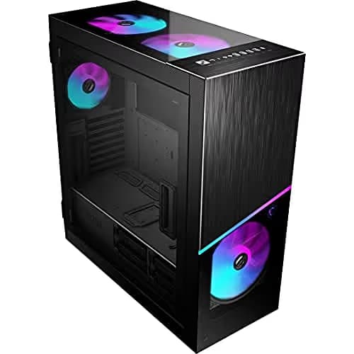 MSI MPG SEKIRA 500X ATX Mid Tower Black Tempered Glass Side Panel image
