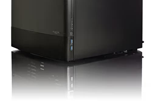 Fractal Design Node 804 Micro ATX Mid Tower Black with Acrylic Side Panel and USB 3.2 Gen 1 Type-A image