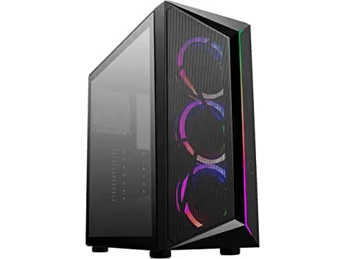 Cooler Master CMP 510 ATX Mid Tower Black Tempered Glass Side Panel image