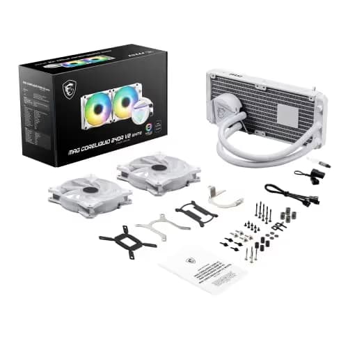 MSI MAG CORELIQUID 240R V2 Water 240mm White image