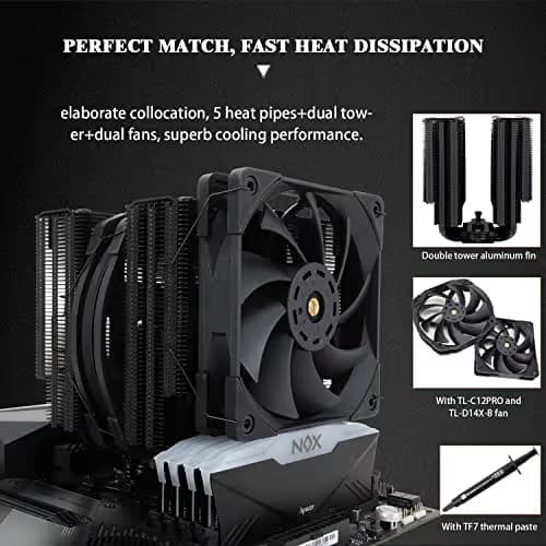 Thermalright Frost Commander 140 Air 140mm Gray image