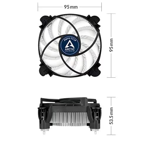 ARCTIC Alpine 12 LP Air 54mm Black / White image