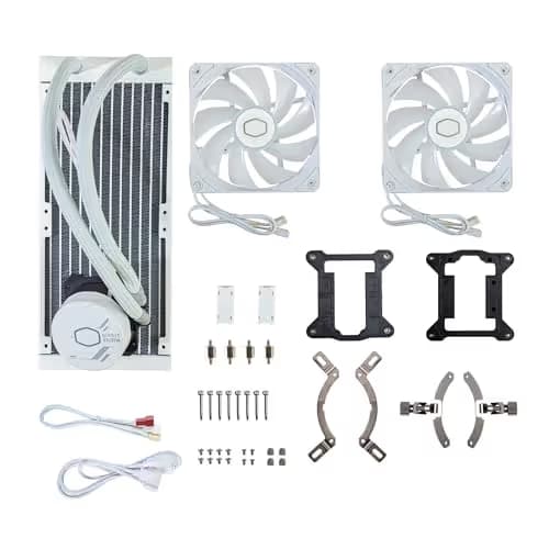 Cooler Master MasterLiquid 240L Core Water 240mm ARGB White image