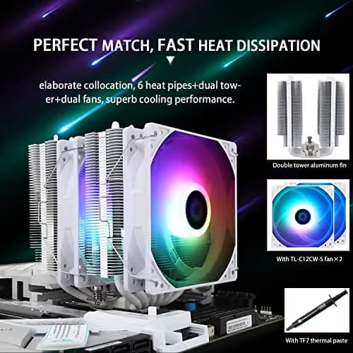 Thermalright Peerless Assassin 120 Air 157mm 66.17 CFM White image