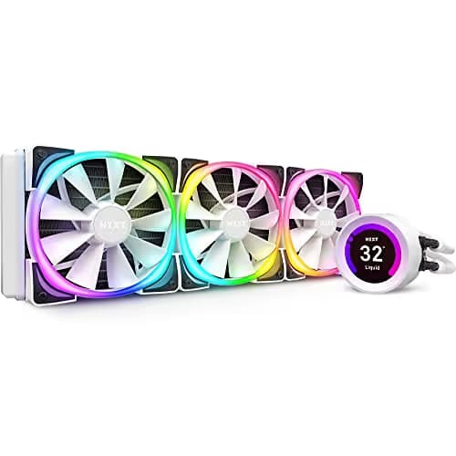 NZXT Kraken Z73 RGB Water 360mm 52.44 CFM White / Black main image