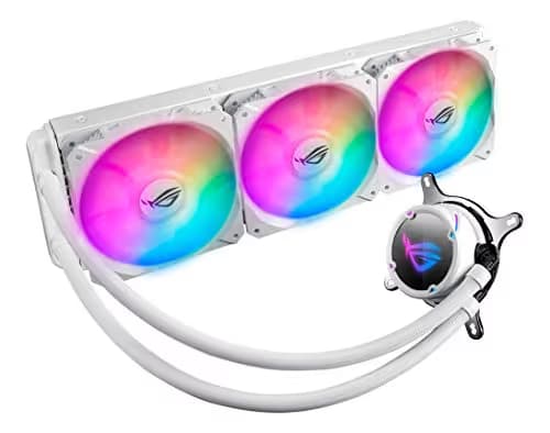 Asus ROG STRIX LC 360 RGB White Edition Water 360mm RGB 80.95 CFM White image