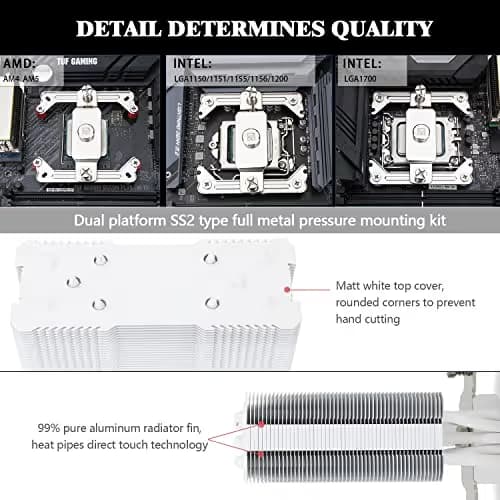 Thermalright Assassin King SE ARGB Air 148mm 66.17 CFM White image
