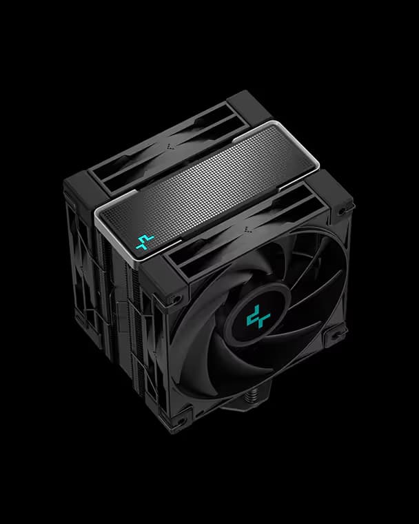 Deepcool AK400 AirCooler ZERO DARK PLUS Black image