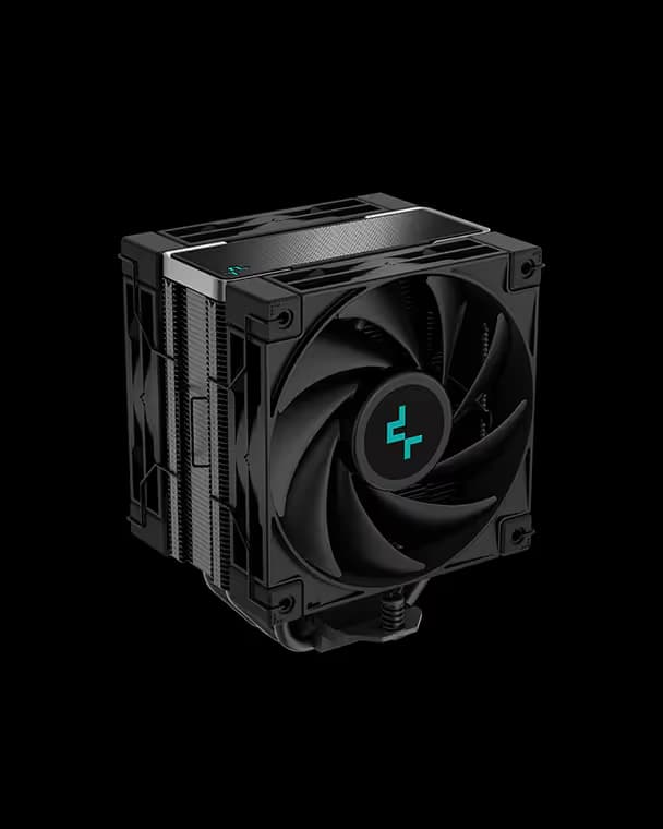 Deepcool AK400 AirCooler ZERO DARK PLUS Black image