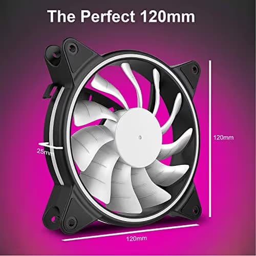 GameMax Razor 120mm Black ARGB 60 CFM image