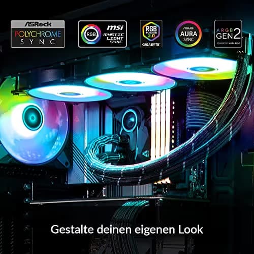 ARCTIC Liquid Freezer II 420 Water 420mm A-RGB 68.9 CFM Black image