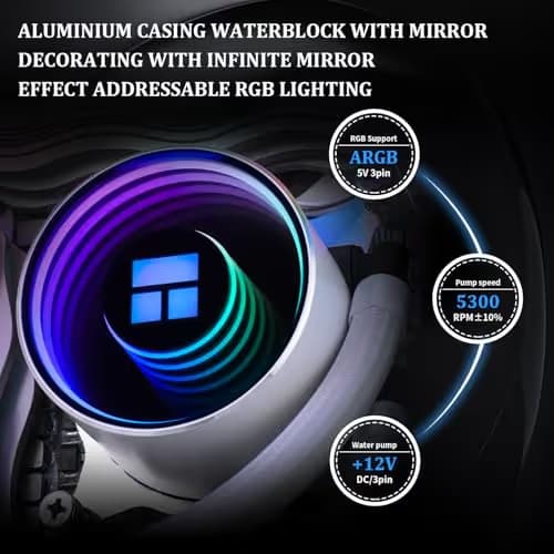 Thermalright Frozen Notte Water 360mm ARGB White image