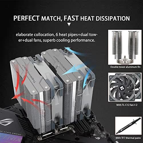 Thermalright Peerless Assassin Air 157mm Gray image