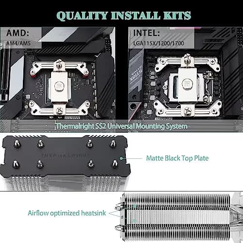 Thermalright Assassin X Refined SE PLUS Air 148mm Black / Silver image