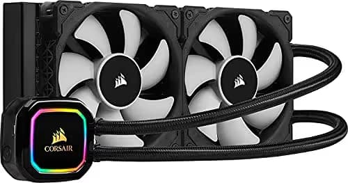 Corsair iCUE H100i RGB PRO XT 75 CFM Water 240mm RGB 75 CFM Black image