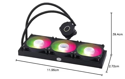 Cooler Master MasterLiquid ML360L ARGB V2 Water 360mm White image