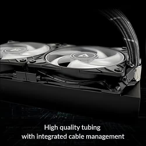 ARCTIC Liquid Freezer II Water 240mm RGB 48.8 CFM Black / Gray image