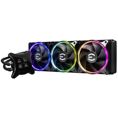 EVGA CLCx 360 Water 360mm 73.15 CFM Black image