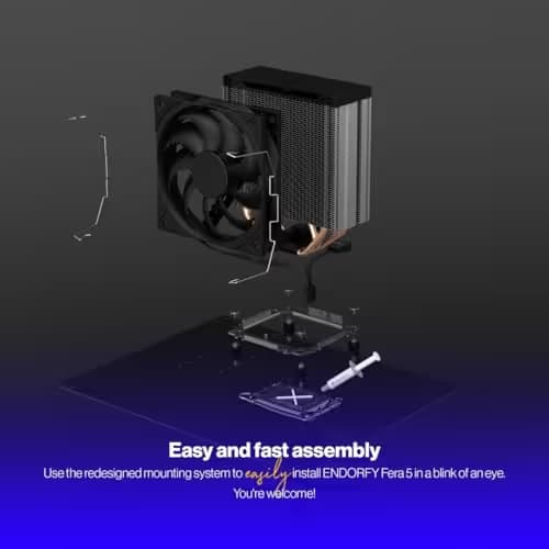 ENDORFY Fera 5 Air 155mm Black / Silver image