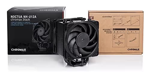 Noctua NH-U12A chromax.black Air 158mm Black image