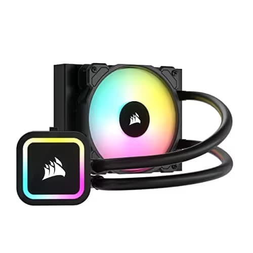 Corsair iCUE H60x RGB ELITE Water 120mm Black main image