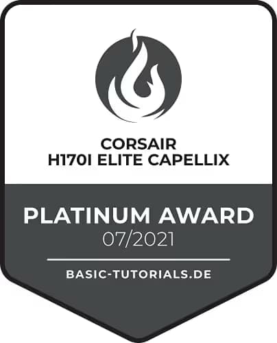 Corsair iCUE H170i ELITE CAPELLIX Water 420mm Black image