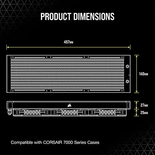Corsair iCUE H170i ELITE CAPELLIX Water 420mm Black image
