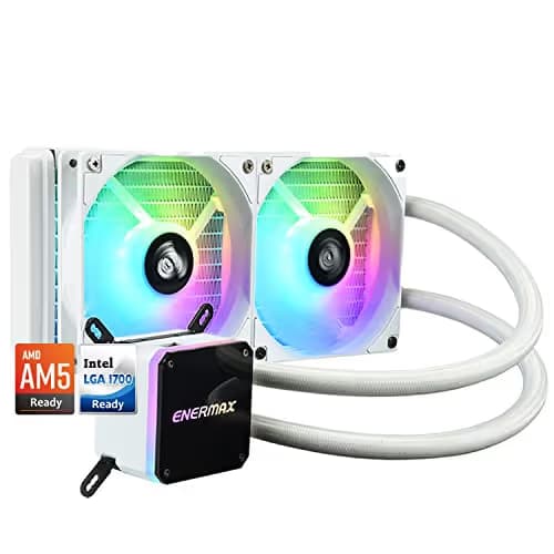 Enermax LIQMAX III Water 240mm ARGB 72.1 CFM White / Black image