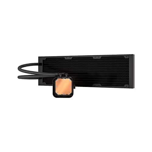 Corsair iCUE H150i ELITE LCD 58.1 CFM Water 360mm Black image