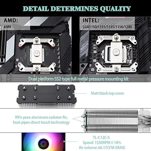 Thermalright Assassin X Refined SE RGB Air 148mm Black/Silver image