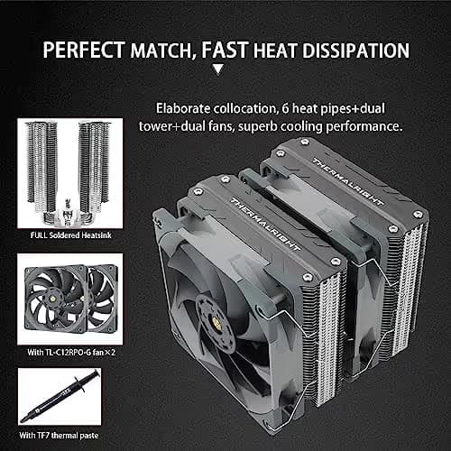 Thermalright Frost Tower 120 (82 CFM) Air 154mm image