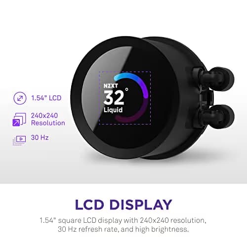 NZXT Kraken Water 280mm 99.68 CFM Black 2023 image