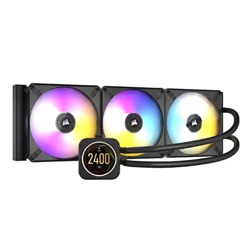 Corsair iCUE H170i ELITE LCD Water 420mm Black main image