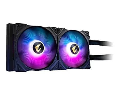 Gigabyte AORUS WATERFORCE X Water 280mm 89.18 CFM Black image