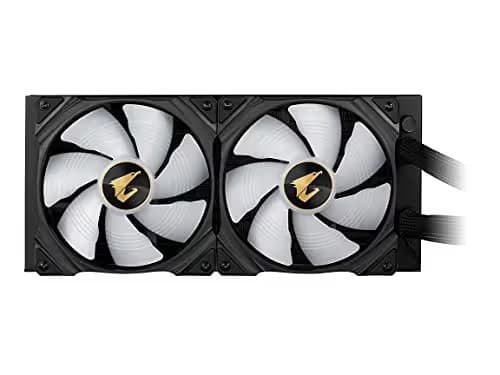 Gigabyte AORUS WATERFORCE X Water 280mm 89.18 CFM Black image