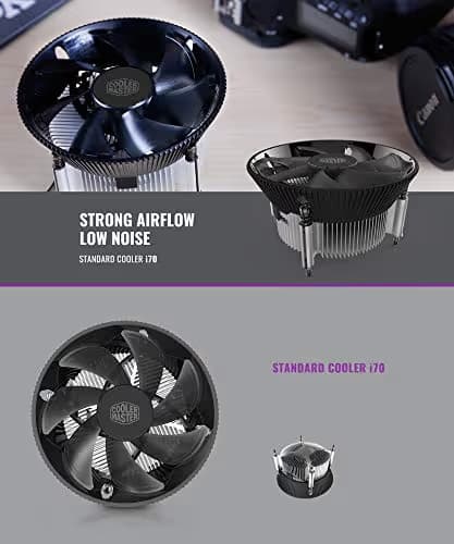 Cooler Master i70 37 CFM Air 60mm Black / Silver image
