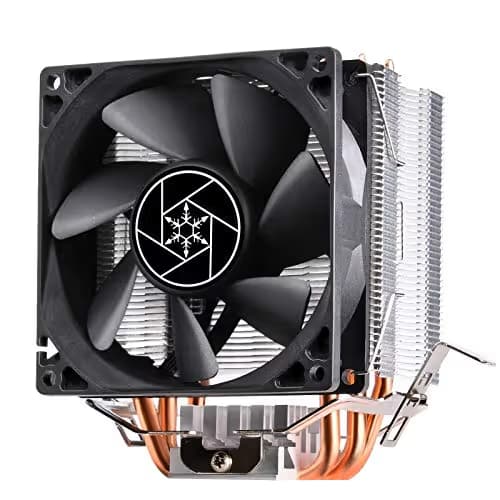 Silverstone Krypton KR02 Air 125mm 56.1 CFM Black / Silver image